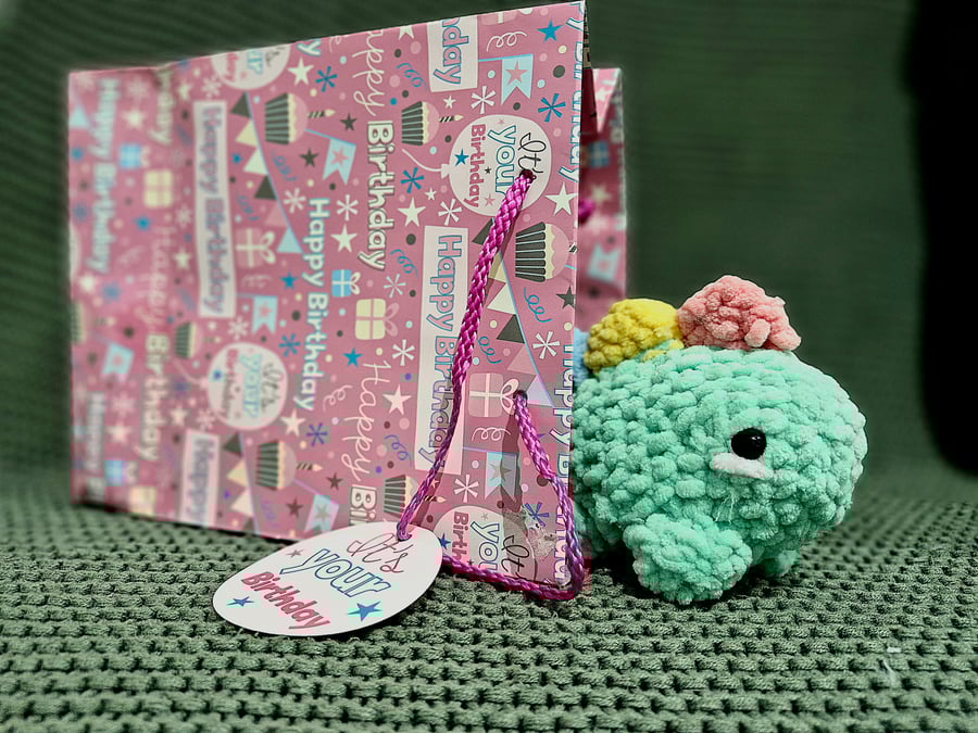 Crochet Stegosaurus Dinosaur