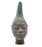Queen Idia Bust, Benin Bronze Statue, Nigerian History Ornament, African queen 