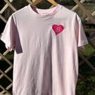 Heart initial T-shirt