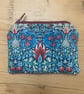 William Morris Snakeshead Design Quilted Fabric Mini Purse