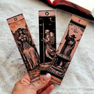 Tarot Bookmarks Set 1 - The Fool, The High Priestess & The Magician