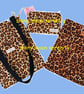 Leopard Print Pouch with keyring - Image 4