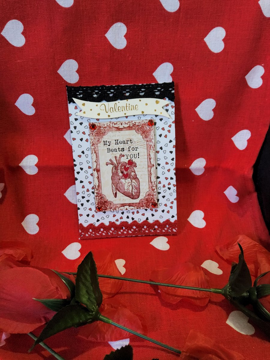 Valentines Greeting Card - Beats For You