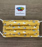 Yellow Sheep Face Mask  - Image 1