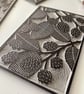 Linocut Print - Blackberries - Berry Print - Original Print - Image 5