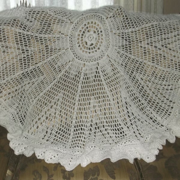 Sunburst Crochet Shawl