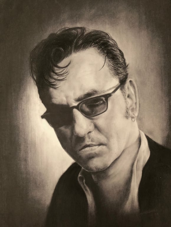 Richard Hawley portrait art print