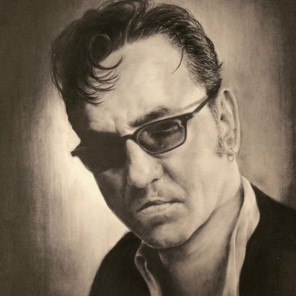 Richard Hawley portrait art print