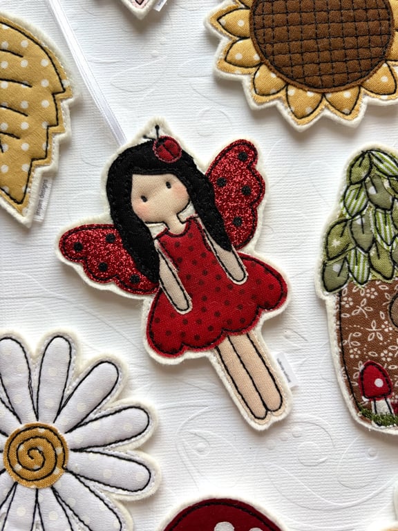 Ladybird Fairy Decoration