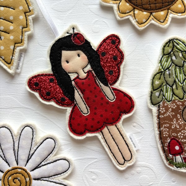 Ladybird Fairy Decoration
