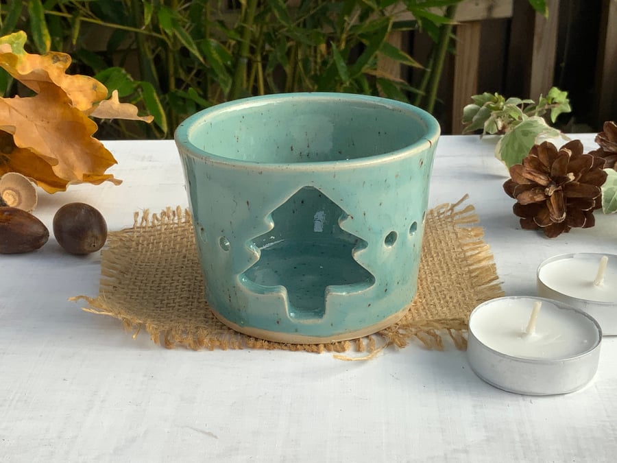 Christmas Tree Tealight Holder