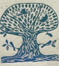 Sea Tree Linocut - Image 1
