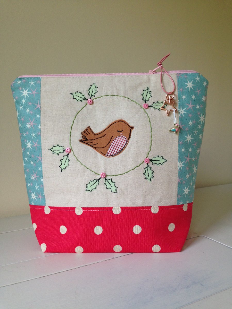 Percy Robin winter project bag