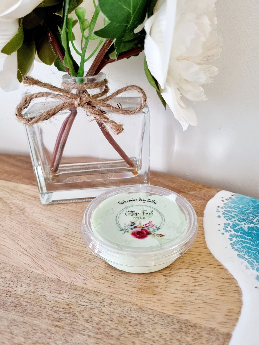 Refreshing Watermelon Luxury Whipped Body Mousse Butter - 30g Sample