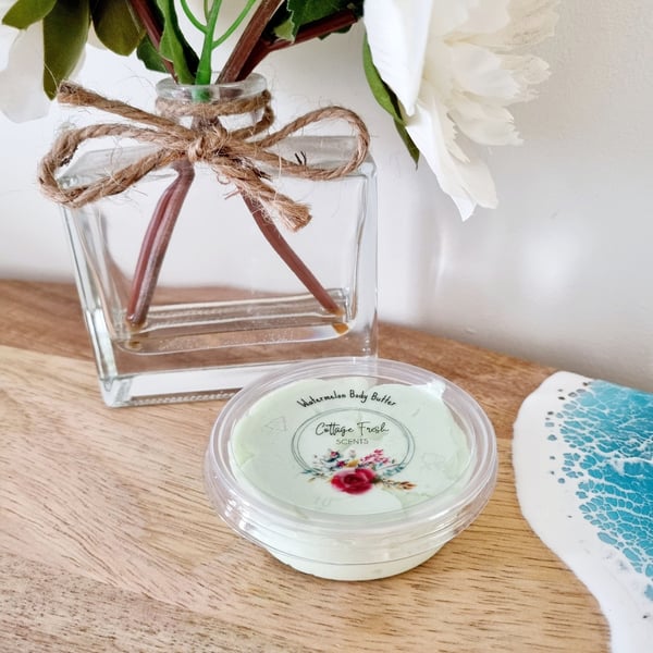 Refreshing Watermelon Luxury Whipped Body Mousse Butter - 30g Sample