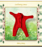 Baby Daisy Red Sleep Suit