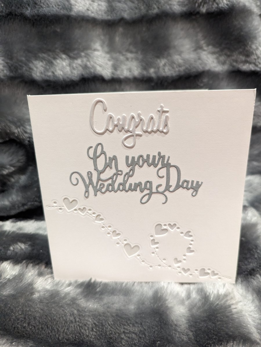 Congratulations on Your Wedding Day Card
