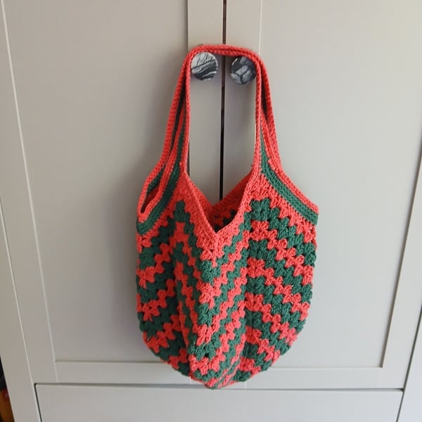 Christmas inspired Granny Rocco Bag