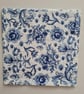 4 Paper napkins for decoupage delft blue and white design - Image 2