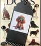 Irish Setter Dog Bookmark: Handmade Ribbon Page Marker- Personalisation optional - Image 1