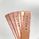 Copper Plant Labels 