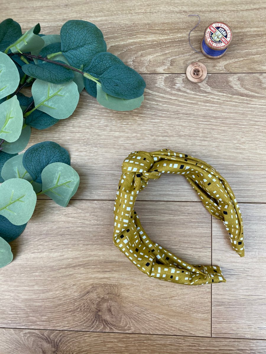 Knot Headband, Hairband, Autumn Colours, Boho Chic Gift