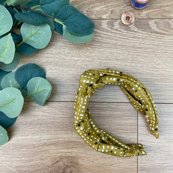 Knot Headband, Hairband, Autumn Colours, Boho Chic Gift