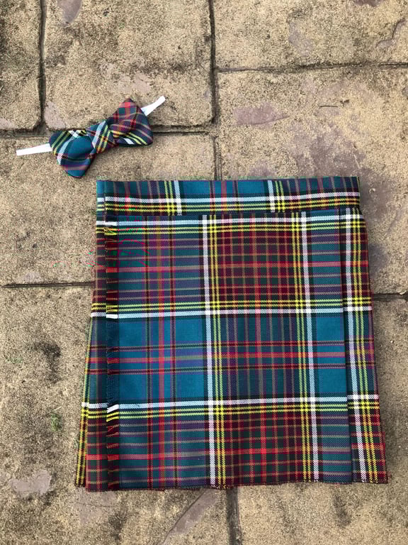 Anderson Tartan Kilt and Bow Tie for babies , children