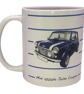 Mini 1000le 'John Cooper' Edition 1985 - 11oz Ceramic Mug - Plain or Stripy - Image 4