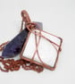 Celtic Style Copper Necklace With Scolecite