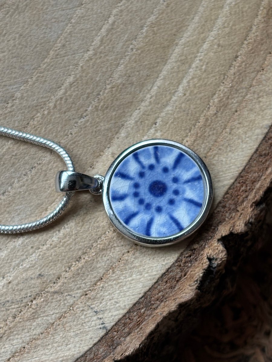 Handmade Pendant, Unique, Eco Friendly Sterling Silver, Handcrafted Christmas