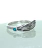 Mistletoe leaf ring 