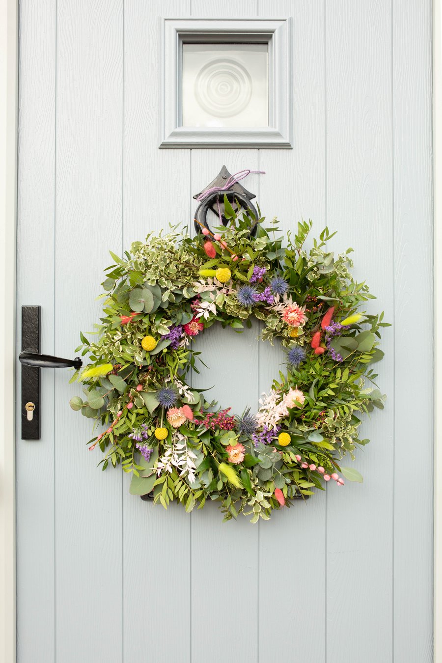 Wreath Making Kit. Fresh Spring Easter Design. Everything you need is included