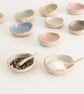 Salt & Pepper Pinch Pot with Spoon - Image 1