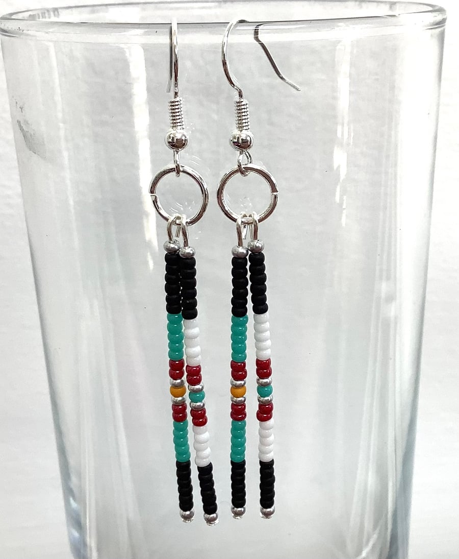 Seed Bead Earrings