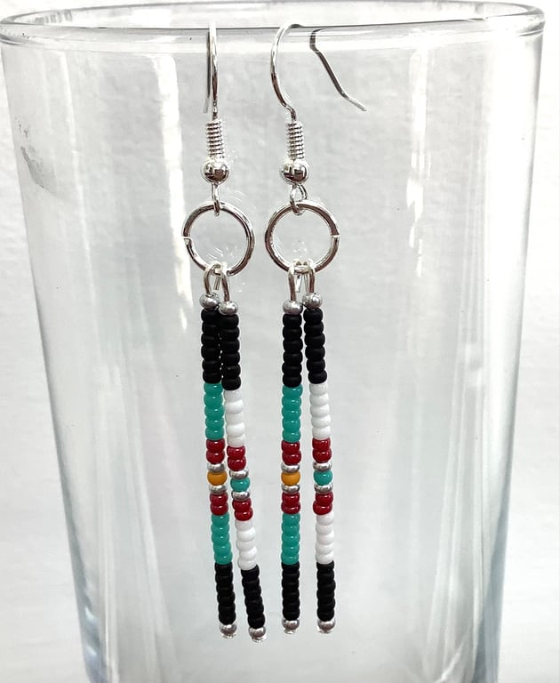 Seed Bead Earrings