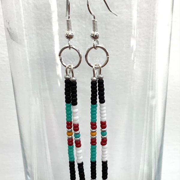 Seed Bead Earrings