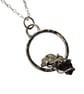 Recycled Sterling Silver Meteorite Necklace Handmade Jewellery Campo del Cielo - Image 5