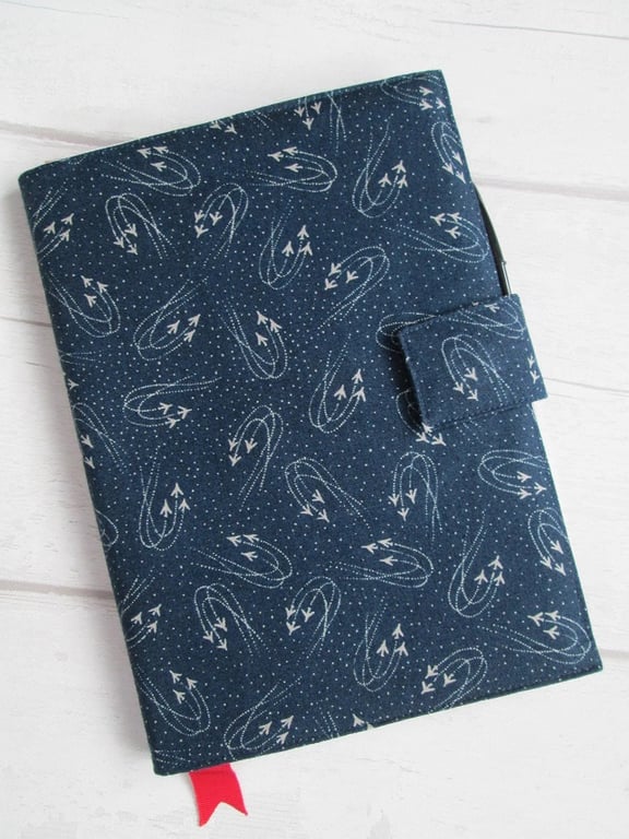 A5 Aeroplanes Reusable Notebook Cover, Air Display