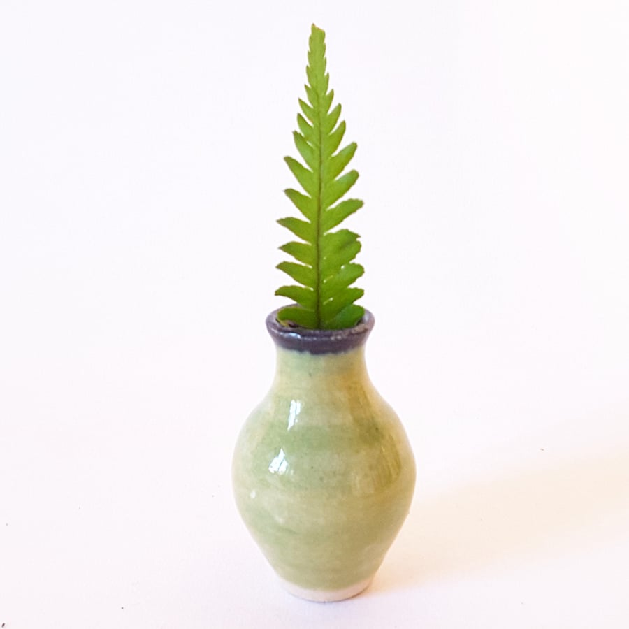 Miniature Ceramic Vase 