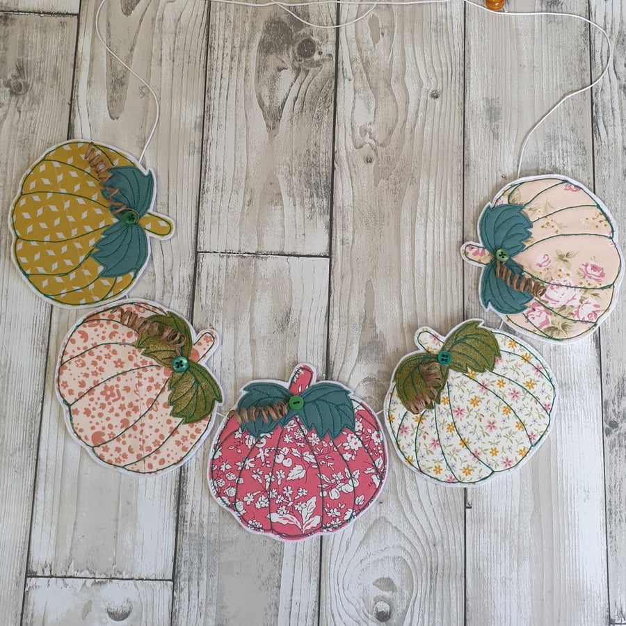 Pumpkin Garland, Autumn Bunting