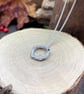 Petite Silver Twig Ring Necklace - Image 7