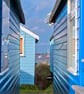 Hengistbury Head Beach Huts Dorset Coast Photograph Print