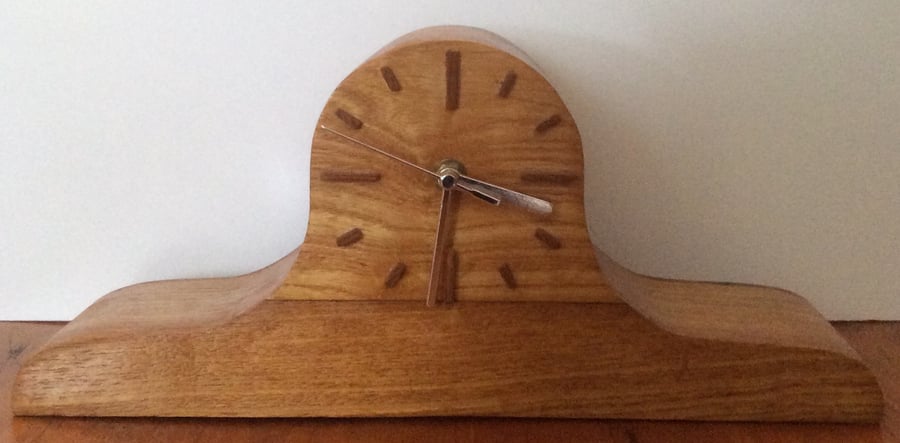 SECRET COMPARTMENT hand made mantle clock.