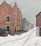 Snowy Stromness Print