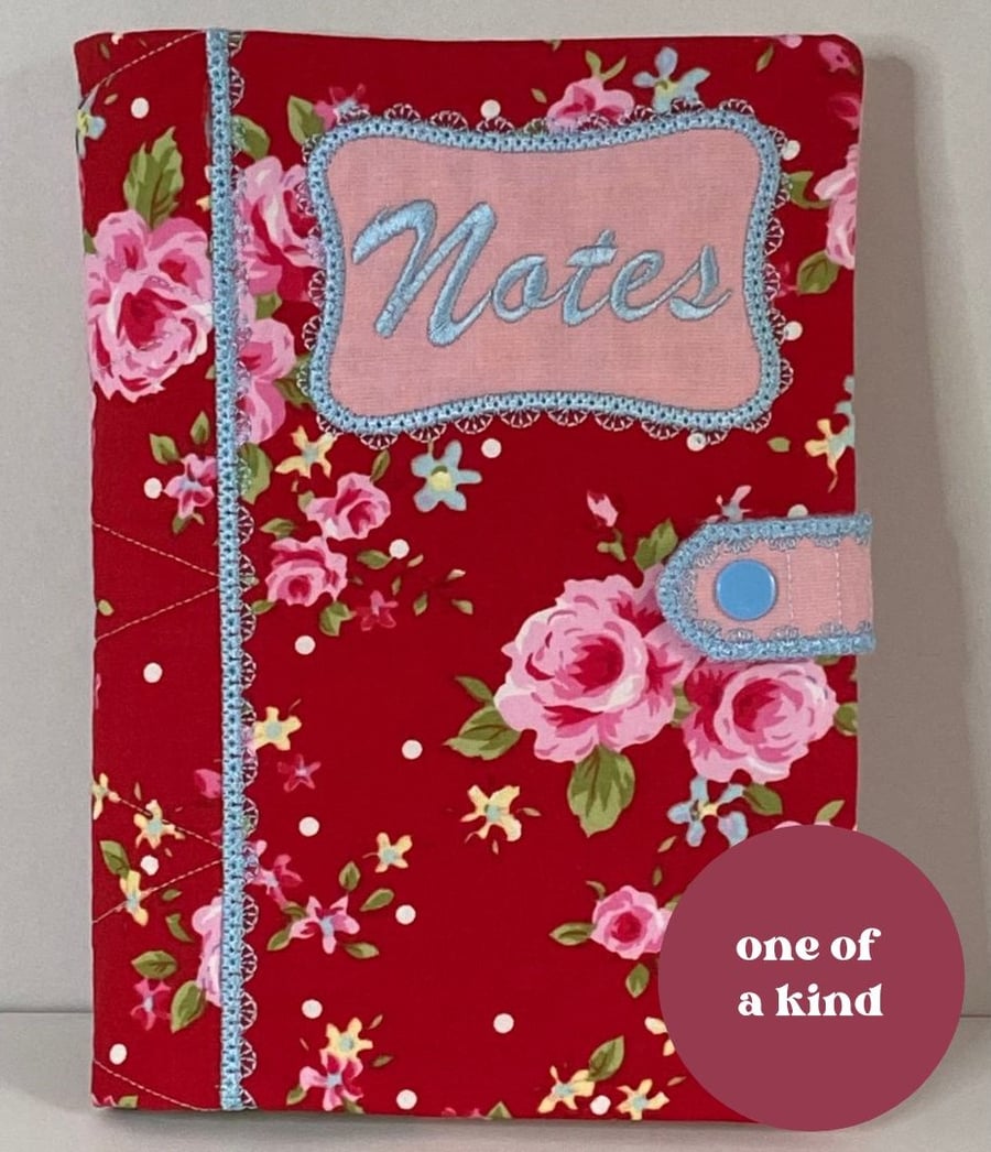 Reusable Book Cover - RED ROSES
