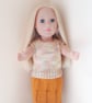 KNITTING PATTERN PDF Sunlight Sweater for Doll - Image 4