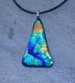Multi-Coloured Dichroic Glass Pendant - Image 3