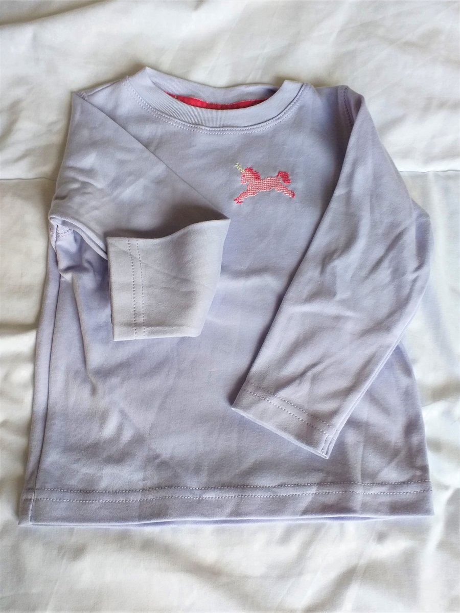 Unicorn Long-sleeve T-shirt age 2