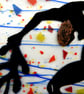 Handmade Fused Glass 'The Dancer' Picture - Image 2